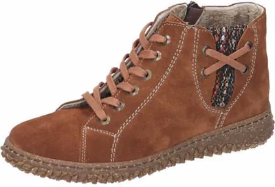Produktbild von Comfortabel Damen  Schnürstiefel & Boots gefüttert braun Gr. 37