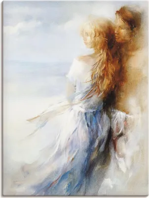 Produktbild von ARTland Leinwandbild Zusammen Größe: 45x60 cm