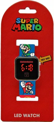 Image de Montre numérique LED Mario pour enfants EUROSWAN SM4236