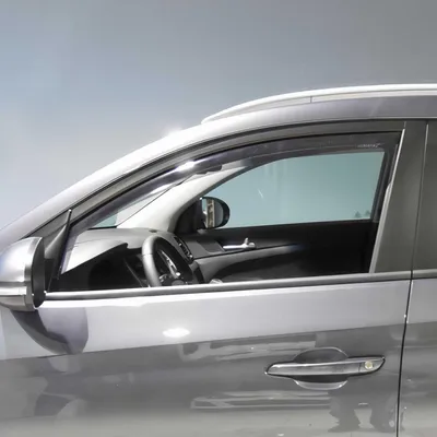 Produktbild von Windabweiser Regenabweiser für Hyundai Tucson 2015-2020 Dunkel Acryl 2tlg