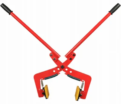 Zdjęcie produktu dla Imak brukarski RodClamp 260KG – Uchwyt pionowy dźwigniowy do transportu bloczków | 10–30 cm | 10 kg | Ręczny zacisk z antypoślizgowymi nakładkami