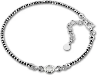 Produktbild von SilberDream Damen-Armband Zirkonia 925 Silber diamantiert 18cm weiß SDA1018K