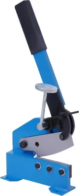 Immagine prodotto di Cesoie da banco per metallo - Manuale con leva manuale - Larghezza di taglio 12,5 cm - Montaggio su tavolo - Per acciaio e acciaio per cemento armato - CE