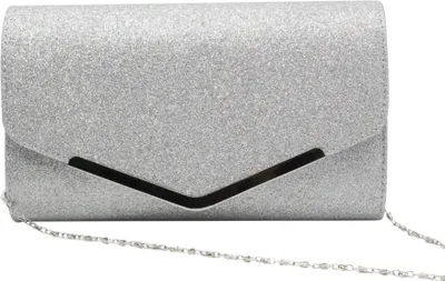 Produktbild von Silber Glänzende Umschlag Clutch Geldbörsen für Damen Abend Geldbörsen und Clutches für Hochzeiten
