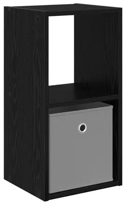 Image de Table de chevet avec tiroir Chêne noir 30,5 x 27 x 59,5 cm