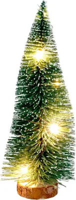 Produktbild von Deko Tannenbaum 21cm LED beschneit Weihnachtsbaum Weihnachtsdeko Tischdeko Baum