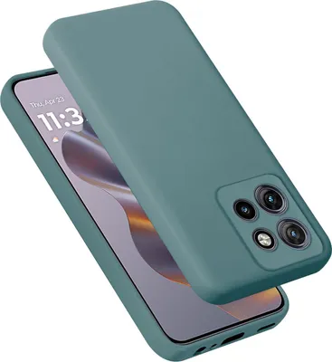 Produktbild von Cadorabo Hülle für Motorola Moto Edge 50 Neo Hülle Silikon Handyhülle Case aus flüssigem Silikon, Kratzfeste und stoßfeste Schutzhülle für Motorola Moto Edge 50 Neo