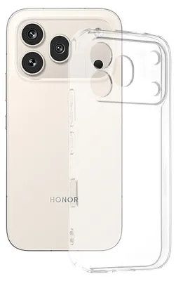 Obrázok produktu pre Techsuit – Priehľadné silikónové puzdro "Clear Silicone" pre Honor 600 Pro – priehľadné