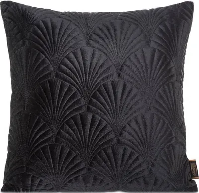 Produktbild von Dekorativer Kissenbezug Sofakissen RIA2 schwarz 45x45 schwarz