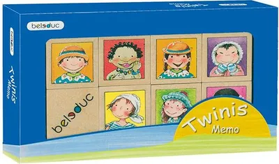 Produktbild von Beleduc Memory Spiel Lernspiel Twinis Memo Karton