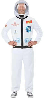Image de Costume d'astronaute combinaison spatiale - Avec casque - Pour adultes - Déguisement