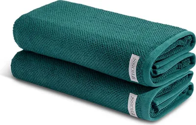 Produktbild von Ross Selection 2 X Duschtuch im Set Frottee aus Bio Baumwolle 540 g/m², Weich saugstark und schnell trocknend, Gewebte Bordüre in vielen Farben