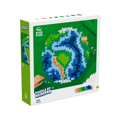 Produktbild von Plus-Plus Earth, 800 Stück(e), Globus, 7 Jahr(e)