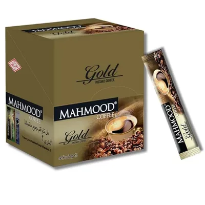 Produktbild von Mahmood Coffee Gold Instantkaffee, 48 Sticks x 2 g