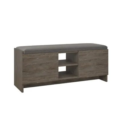 Zdjęcie produktu dla Ława DECORTIE Zulla ciemna kawa 110 x 37 x 43 cm