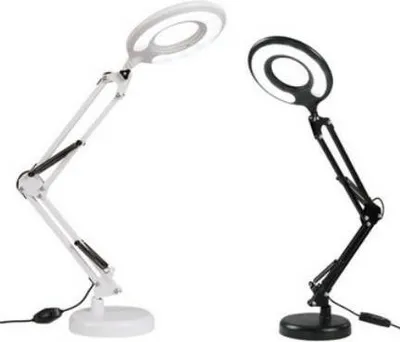 Obrázok produktu pre APT ZD144 Multifunkčná kozmetická lampa s lupou 12 W, USB, čierna