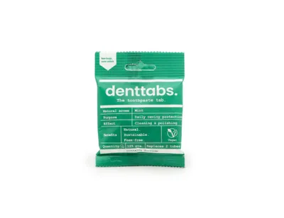 Produktbild von Denttabs, Pastylki do czysczenia zębów, 125 sztuk (PRODUKT Z NIEMIEC)