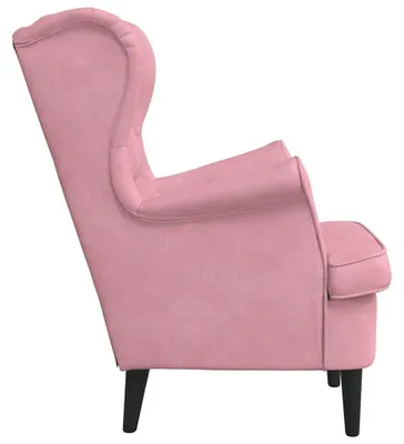 Produktbild von vidaXL Sessel Rosa Samt