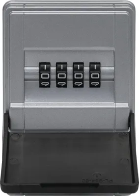Produktbild von ABUS KeyGarage 727 Mini - Schlüsselbox zur Wandmontage - 77455, Schwarz-Silber