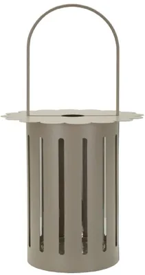 Obrázok produktu pre Lampa Saturn 24 x 43 x 24 cm kov sklo sivá
