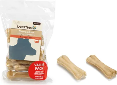 Produktbild von Beeztees Hundesnack Kauknochen Vorteilspack, Maße: 8 cm