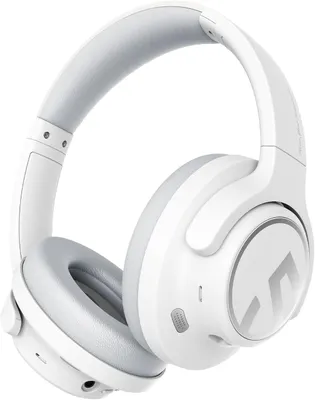 Produktbild von SoundPEATS Space Bluetooth Kopfhörer Over-Ear Hybrid ANC Kabellose 5.3, ENC-Mikrofone, 40mm Treiber, 123 Stunden