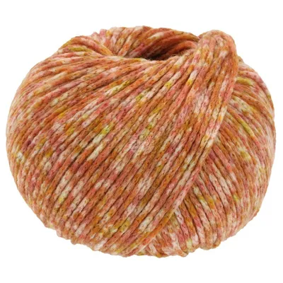 Produktbild von Lana Grossa - Cool Merino Print 0109 rost terrakotta senf beige