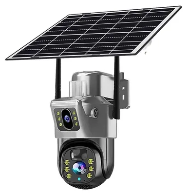 Obrázek produktu pro Solární kamera, 8MP rozlišení, obousměrný zvuk, WiFi kamera bez karty