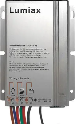 Obrázek produktu pro Lumiax 12/24V 10A regulátor nabíjení osvětlení