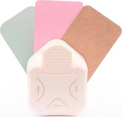 Produktbild von Vaessen Creative - 3-in-1 Eckenstanzer - Eckenrunder 4, 7 & 10 mm
