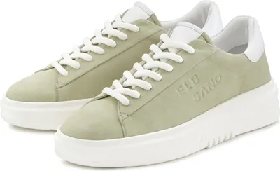 Produktbild von Elbsand Sneaker Schnürschuh, Turnschuh, Schnürhalbschuh, Freizeitschuh, Ledersneaker lime Größe 40