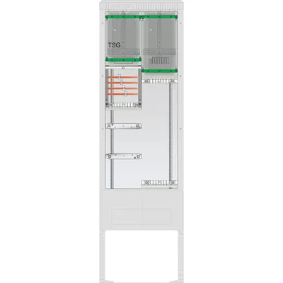 Produktbild von ABN Straßenbeleuchtung Anschlusssäule 1 ZP, 4pol Leerplatz 250x750, IP54 ZP-Abd, SB205ZL1411