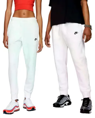 Productafbeelding van Nike BV2671-100 Nike Sportswear Club Fleece Broek voor heren, wit/wit/zwart, maat: [Maat invullen]