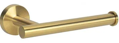 Produktbild von Toiletrolhalter aus Edelstahl, Wandmontage, 304-Stahl, Gold, Toilettenpapierhalter für Küche und Bad