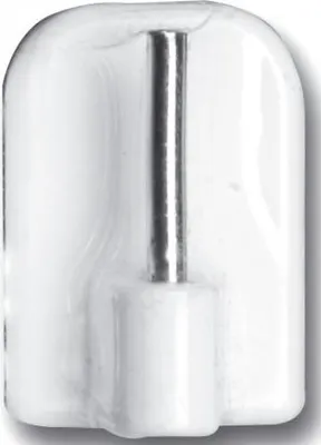 Immagine prodotto di Fissaggio adesivo bianco per bastone per tende – Indispensabile