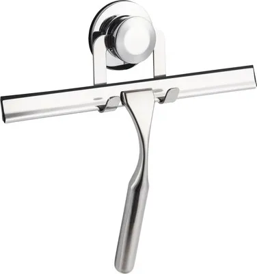 Produktbild von form&style Duschkabinenabzieher mit Halter 24,3 cm chrom