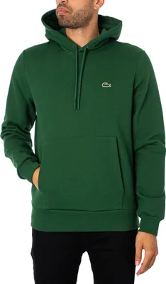 Produktbild von Lacoste Logo Pullover Hoodie, Grün M