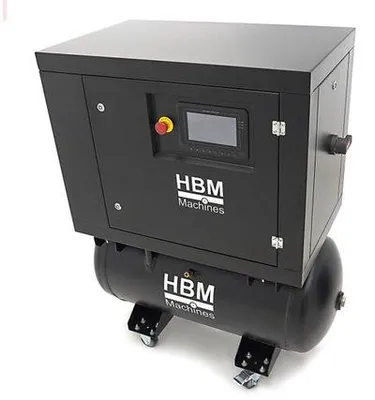 Produktbild von Hochdruck-Schraubkompressor 5 PK in Kombination mit 160 Liter Luftbehälter (400 Volt)