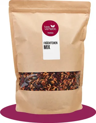 Produktbild von teeverliebt - Früchtchen Mix | loser Früchtetee | 1kg