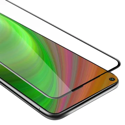 Produktbild von Cadorabo Panzerfolie für Honor 20 Schutzfolie in Schwarz Vollbild Folie Tempered Display Schutzglas