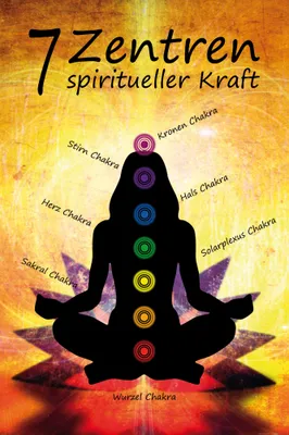 Obrázek produktu pro Spiritualita Art Print Picture - Sedm čaker (120 x 80 cm)