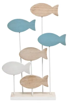 Obrázok produktu pre Goebel Blue Fishes – stojan na pohľadnice