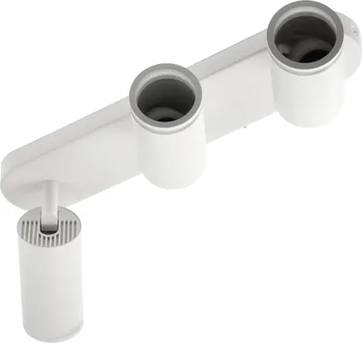 Produktbild von GTV - Deckenleuchte SOLIS | Schwenkbar 3*GU10 | Deckenstrahler 3 Flammig Weiss, Deckenlampe Wandstrahler Drehbar, Spotlight Lampe Deckenspots für Küche, Schlafzimmer, Wohnzimmer (Ohne Leuchtmittel)
