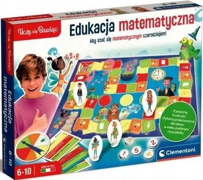 Imagen del producto de Clementoni, "Aprendiendo a jugar: Matemáticas", juguete educativo, modelo 50778