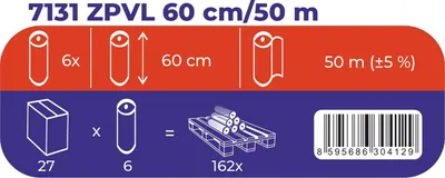 Obrázek produktu pro LINTEO Zdravotní podložka ZPVL 2vr celulóza 60 cm/50 m