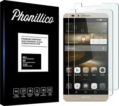 Zdjęcie produktu dla Szkło hartowane do Huawei MATE 7 [2 sztuki] Folia ochronna na ekran odporna na zarysowania Phonillico®