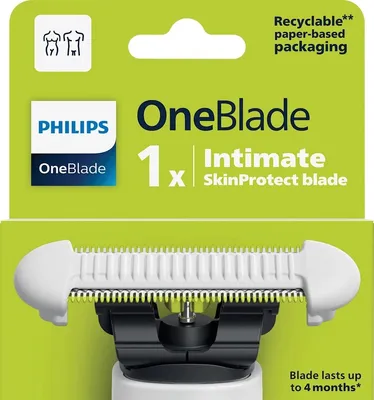 Produktbild von Philips Norelco OneBlade OneBlade QP219/52 1 x SkinProtect Klinge, Scherkopf, 1 Kopf/Köpfe, Weiß, Philips, Philips OneBlade