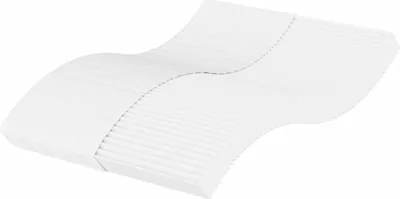 Image de Matelas en mousse blanc 140x210 cm dureté H2 H3