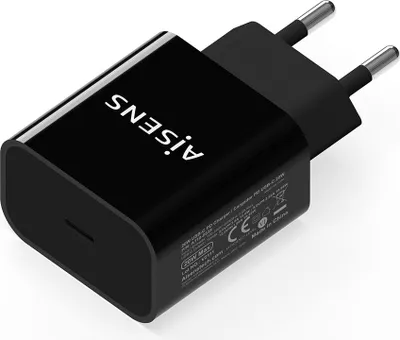 Imagen del producto de Aisens Cargador 20W USB-C PD3.0 1xUSB-C