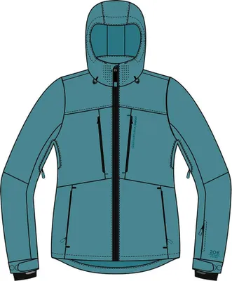 Produktbild von Protest Beverly Jacke Blau L Damen Blau L